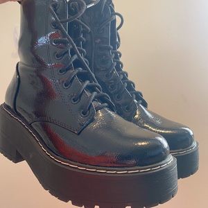 Black Platform Boots